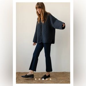 DONNI Rob Kick Flare in Navy